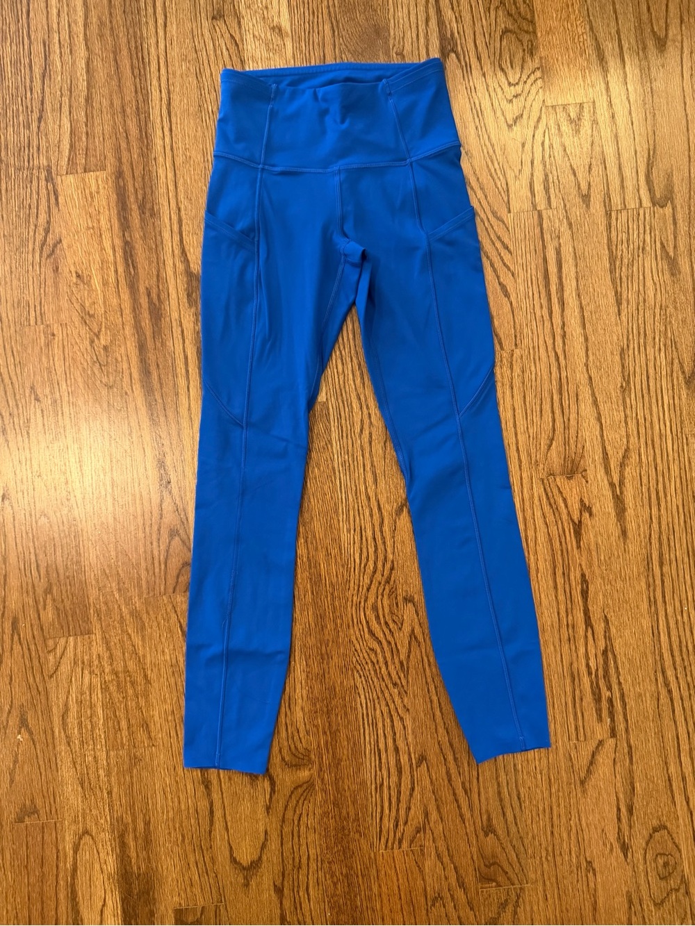 Lululemon High Rise Cropped Leggings with Pockets